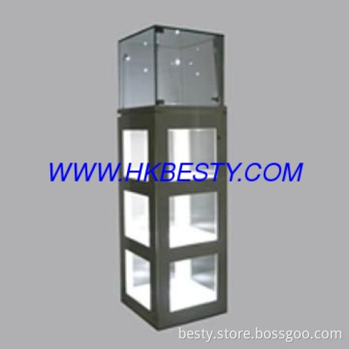 display showcase with high power led light